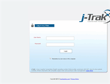 Tablet Screenshot of j-trak.com